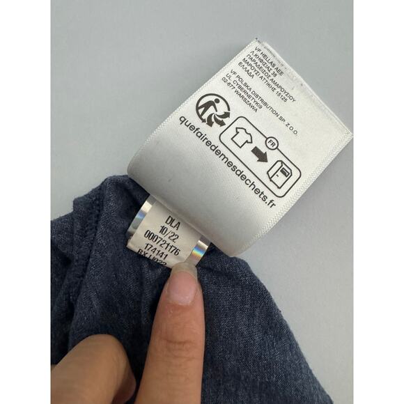 The North Face Youth Short Sleeve Pocket T-Shirt – Blue Heather - Picture 5 of 7